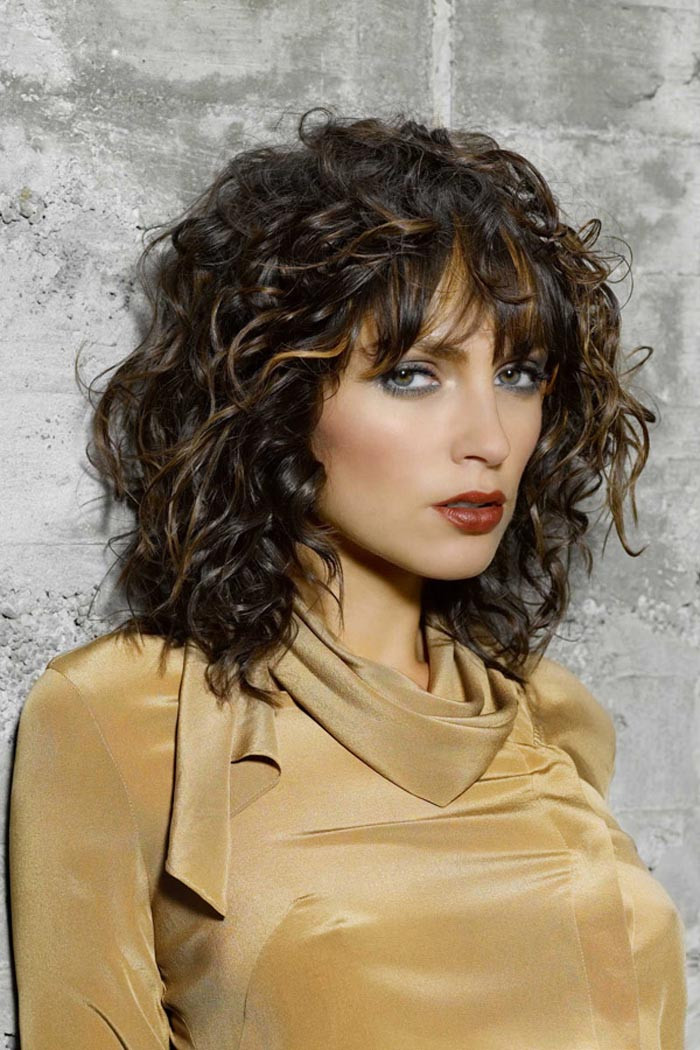Curly Hairstyles With Bangs
 60 Curly Hairstyles To Look Youthful Yet Flattering