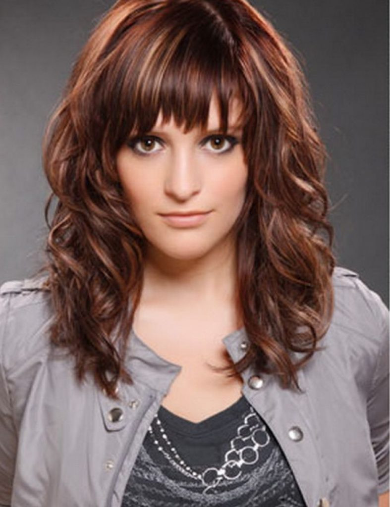 Curly Hairstyles With Bangs
 Curly Hair With Bangs