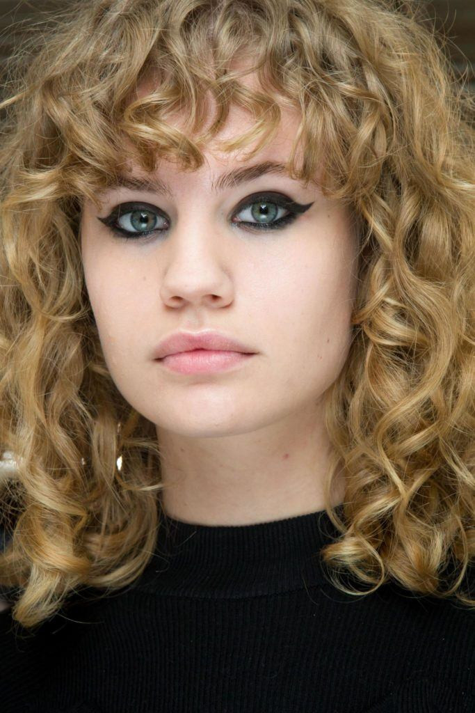 Curly Hairstyles With Bangs
 A Line with Bangs Hairstyles and Trends to Try Out