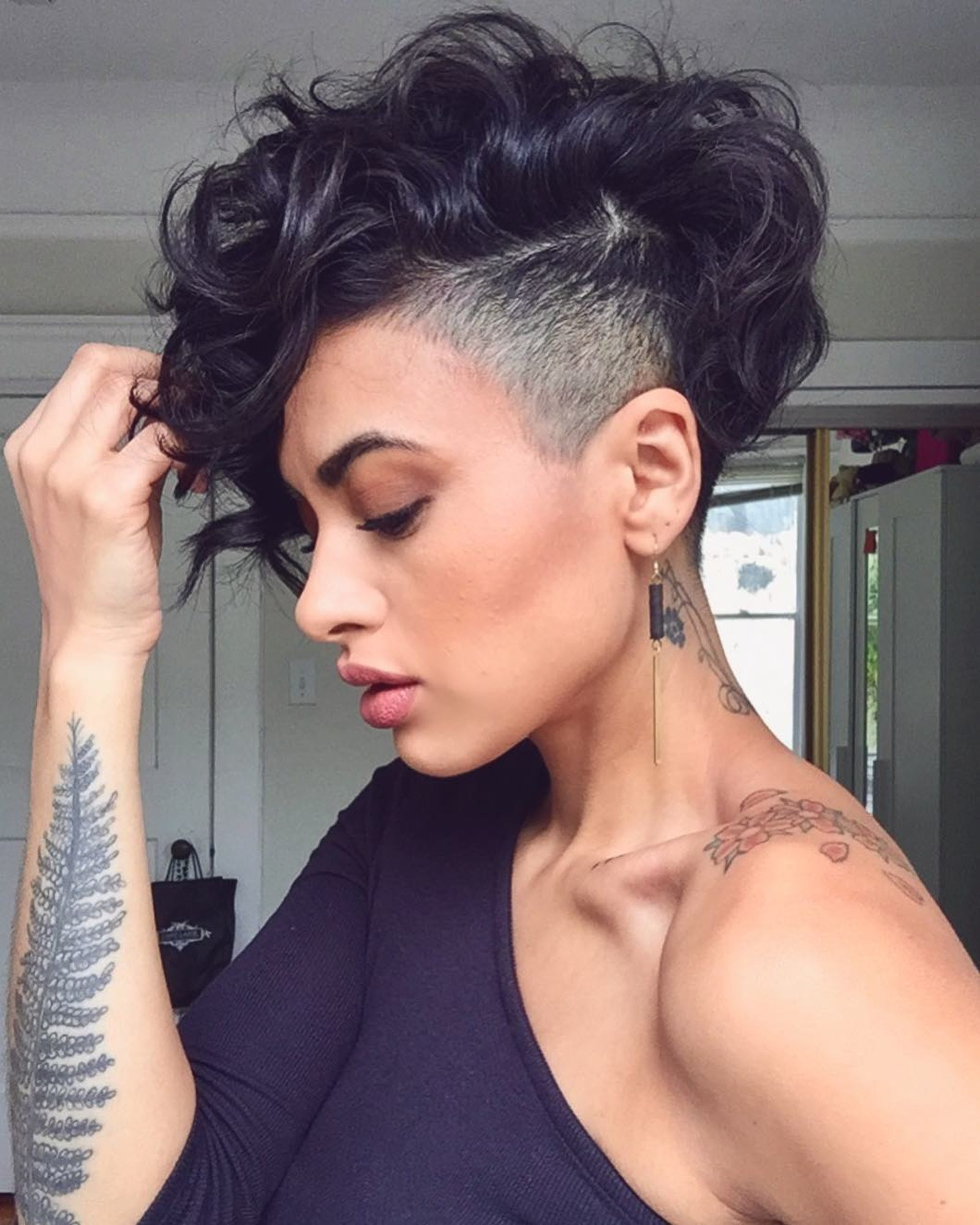Curly Pixie Haircuts
 28 Curly Pixie Cuts That Are Perfect for Fall 2017 Glamour