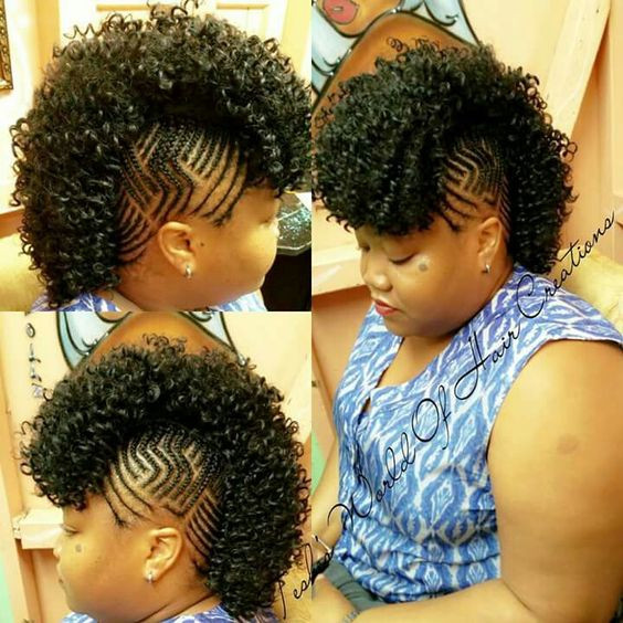 Curly Weave Mohawk Hairstyles
 35 Braid Hairstyles With Weave