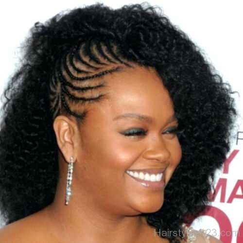 Curly Weave Mohawk Hairstyles
 Afro Hairstyles Page 2