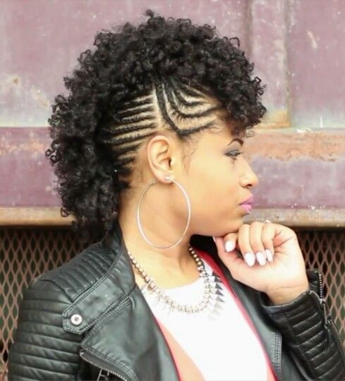 Curly Weave Mohawk Hairstyles
 15 Foremost Braided Mohawk Hairstyles Mohawk With Braids