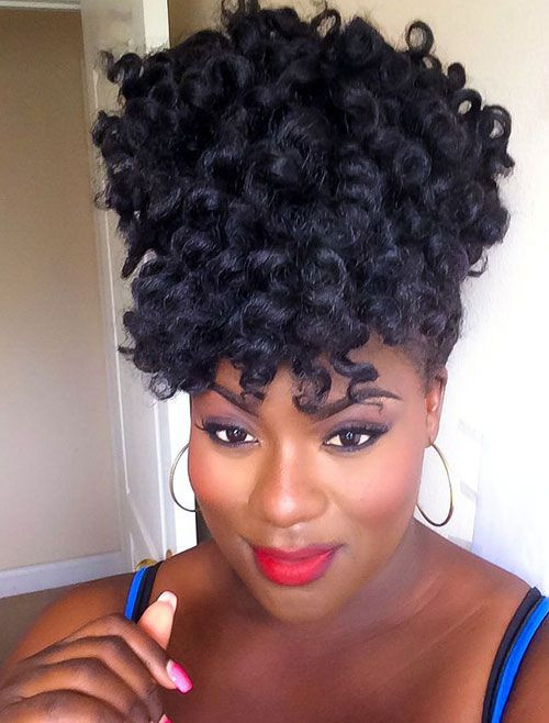 Curly Weave Mohawk Hairstyles
 50 Mohawk Hairstyles for Black Women
