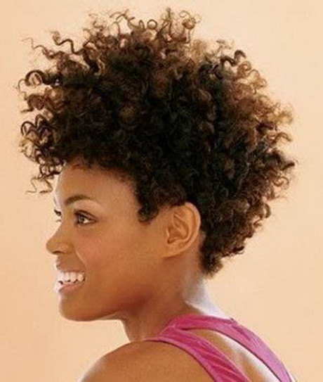 Curly Weave Mohawk Hairstyles
 Short curly mohawk hairstyles
