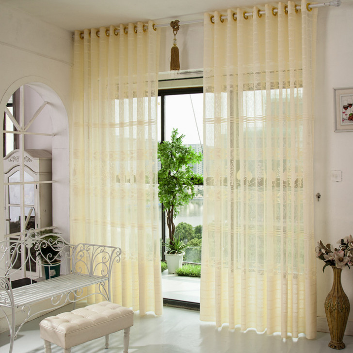 Curtain Patterns For Living Room
 Sheer Curtains Designer Kitchen Curtains Flower Pattern