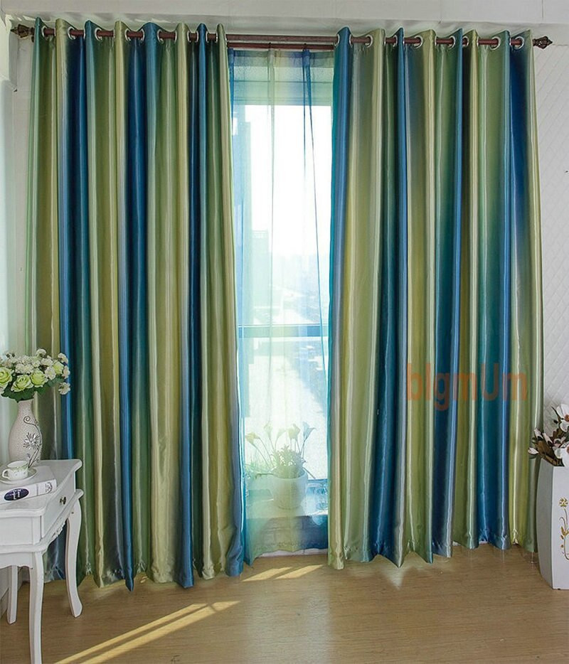 Curtains For Small Living Room
 European Style Window Treatment Small fresh Simple