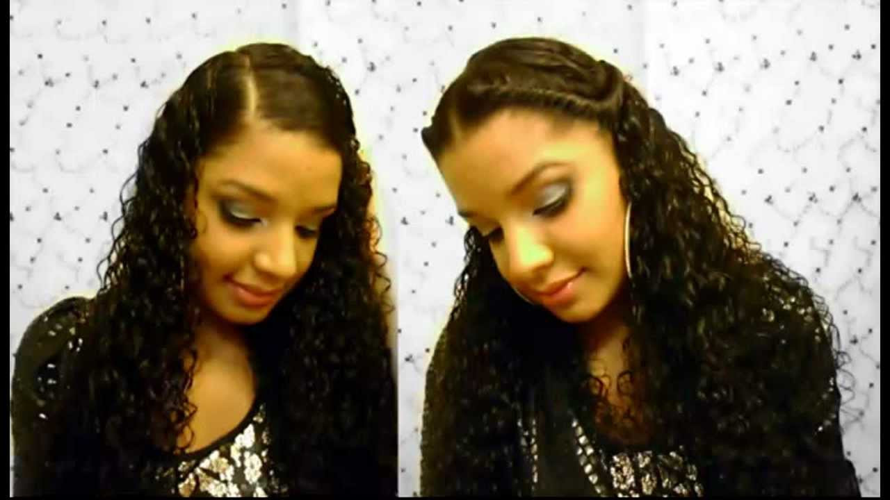 Cute And Easy Hairstyles For Curly Hair
 How To 2 Easy Cute Quick Curly Hairstyles Tutorial