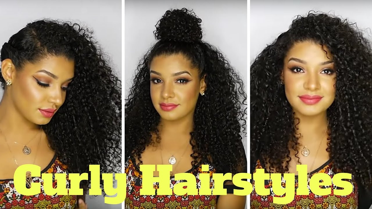 Cute And Easy Hairstyles For Curly Hair
 Cute & Easy Curly Hairstyles For Natural Hair