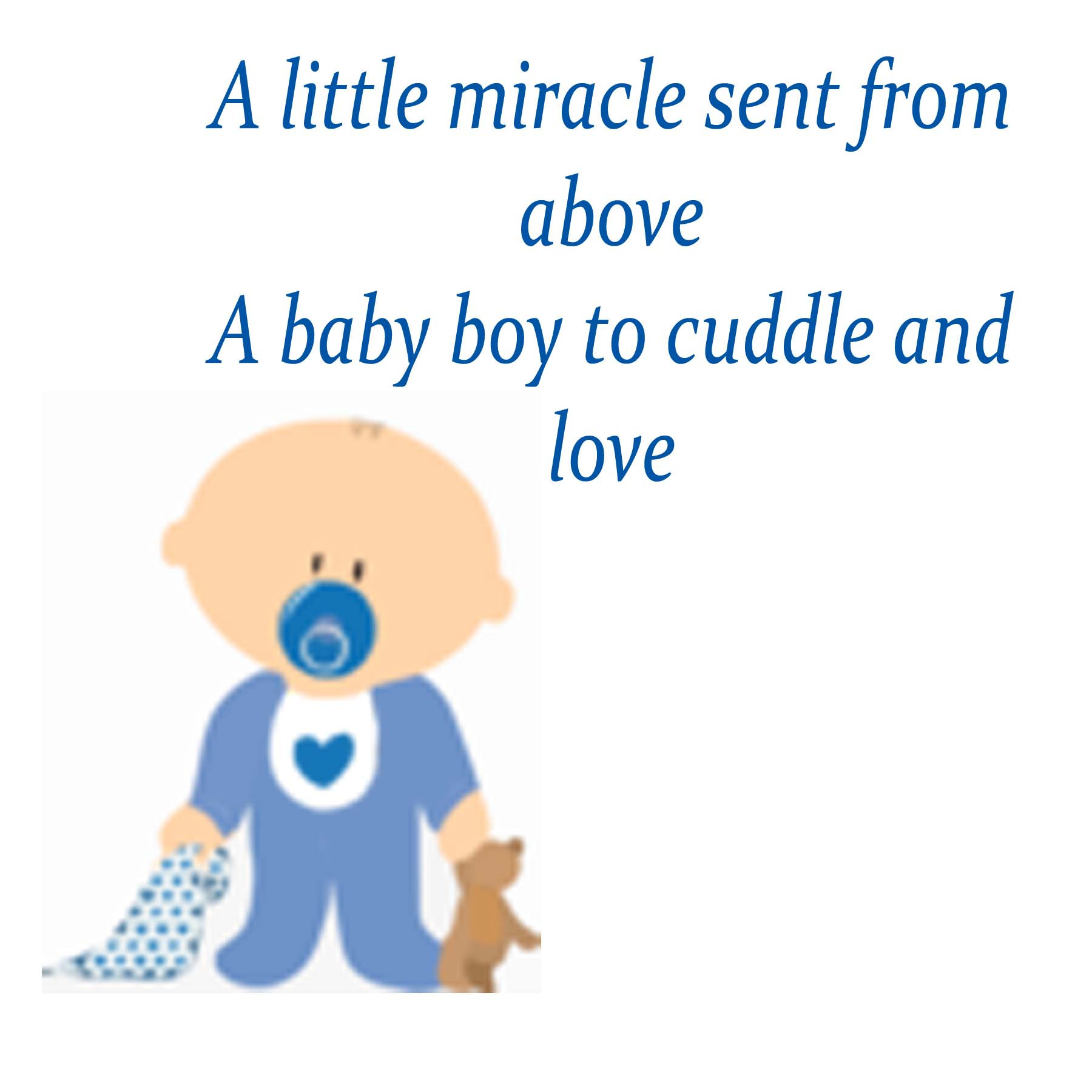 Cute Baby Boy Quotes
 Baby boy poems for baby shower