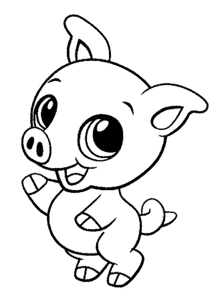 Cute Baby Pig Coloring Pages
 Mewarnai Gambar Anak Babi Lucu murid 17