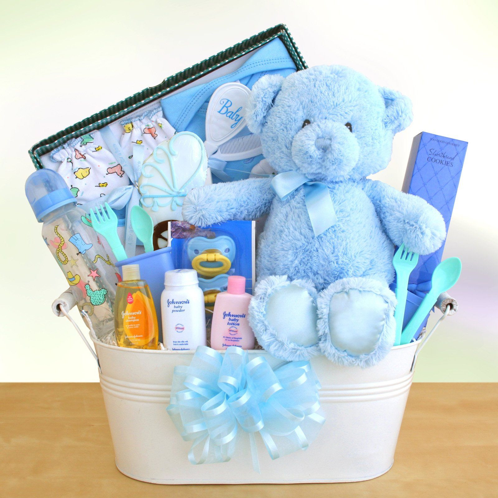 Cute Baby Shower Gift Ideas For Boys
 Have to have it New Arrival Baby Boy Gift Basket $78 99