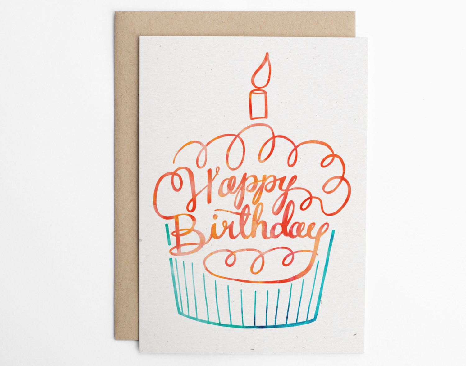 Cute Birthday Cards
 Happy Birthday Cupcake Cute Happy Birthday Card Cupcake