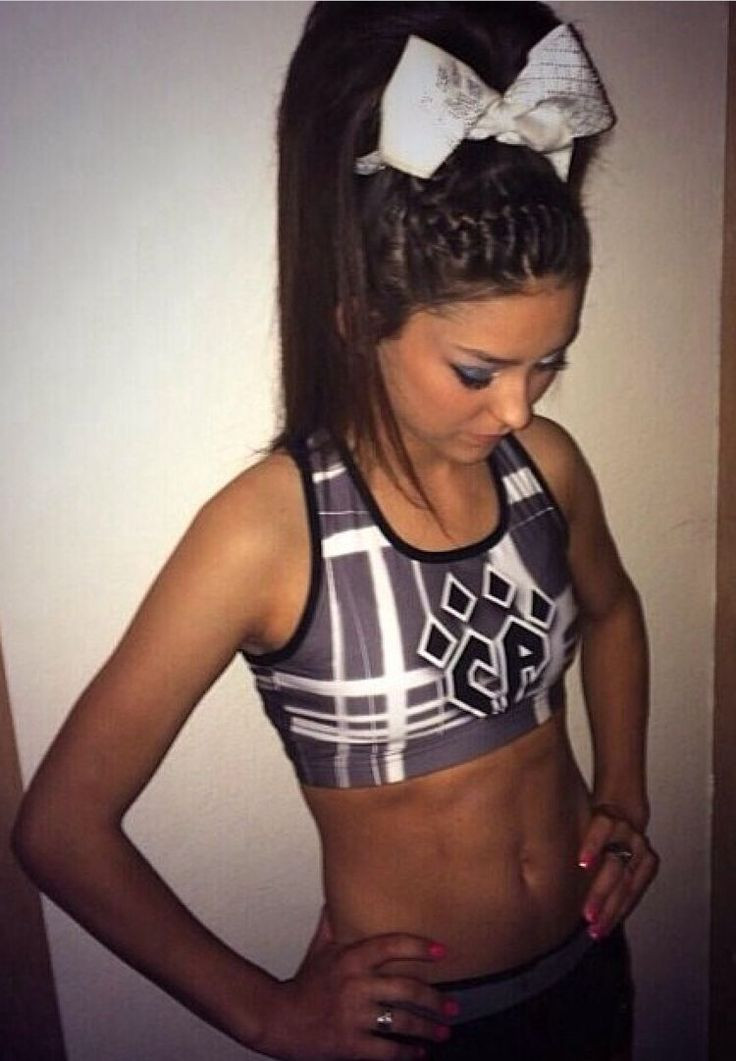 Cute Cheer Hairstyles
 14 best images about Cheer Hair on Pinterest