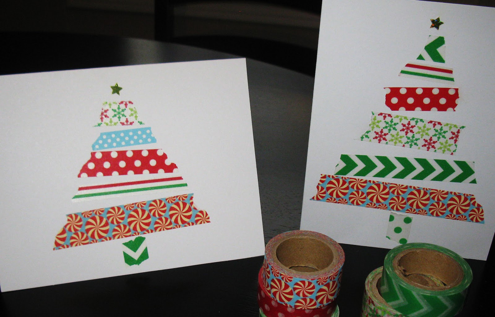 Cute DIY Christmas Cards
 The Copper Rabbit Cute & Easy Homemade Christmas Cards