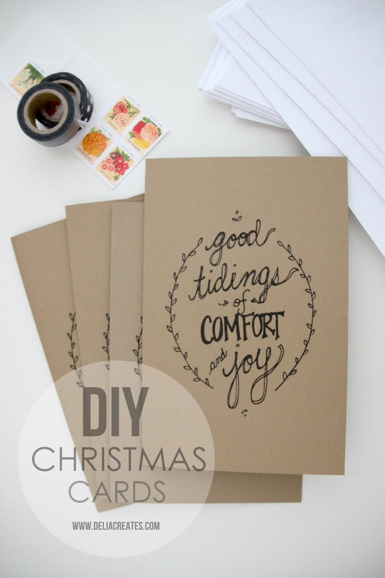 Cute DIY Christmas Cards
 17 Beautiful Diy & Homemade Christmas Card Ideas