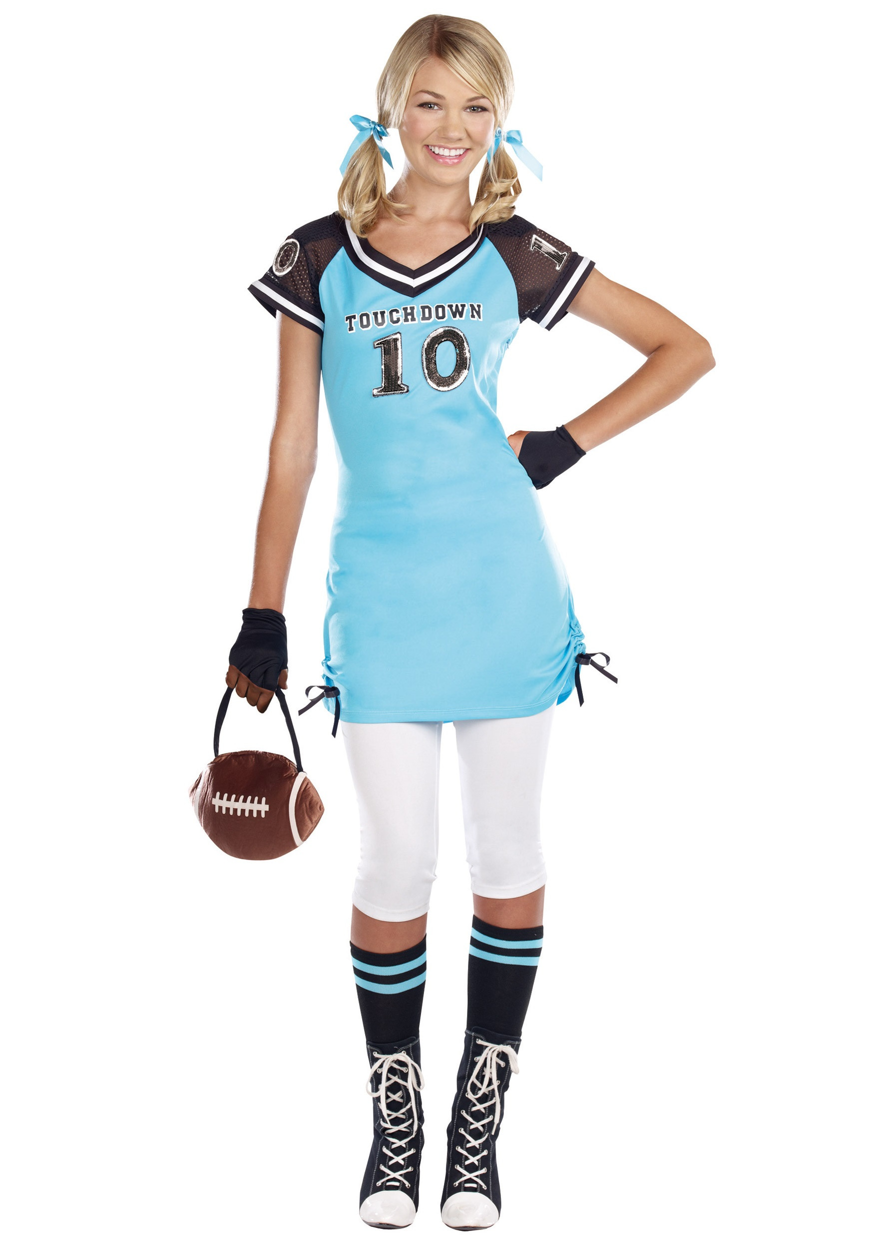 Cute DIY Halloween Costumes For Teens
 Teen Touchdown Cutie Costume