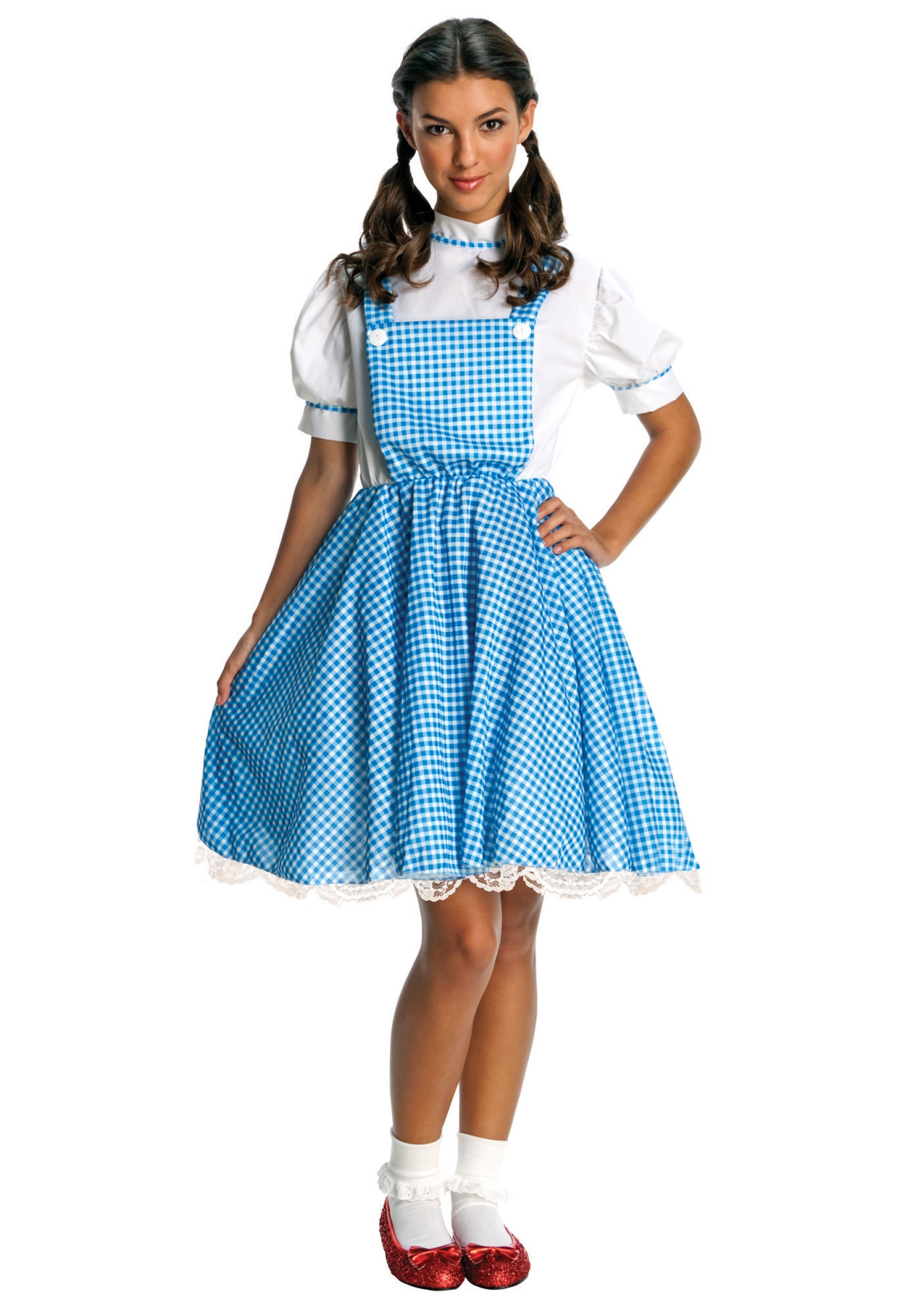 Cute DIY Halloween Costumes For Teens
 Wizard of Oz Dorothy Costume