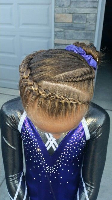 Cute Gymnastics Hairstyles
 Cute hair for little girls during petitions or practice