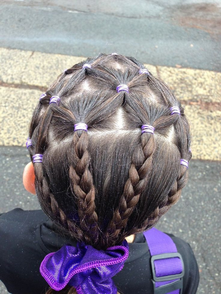 Cute Gymnastics Hairstyles
 Awesome hairstyle for sports