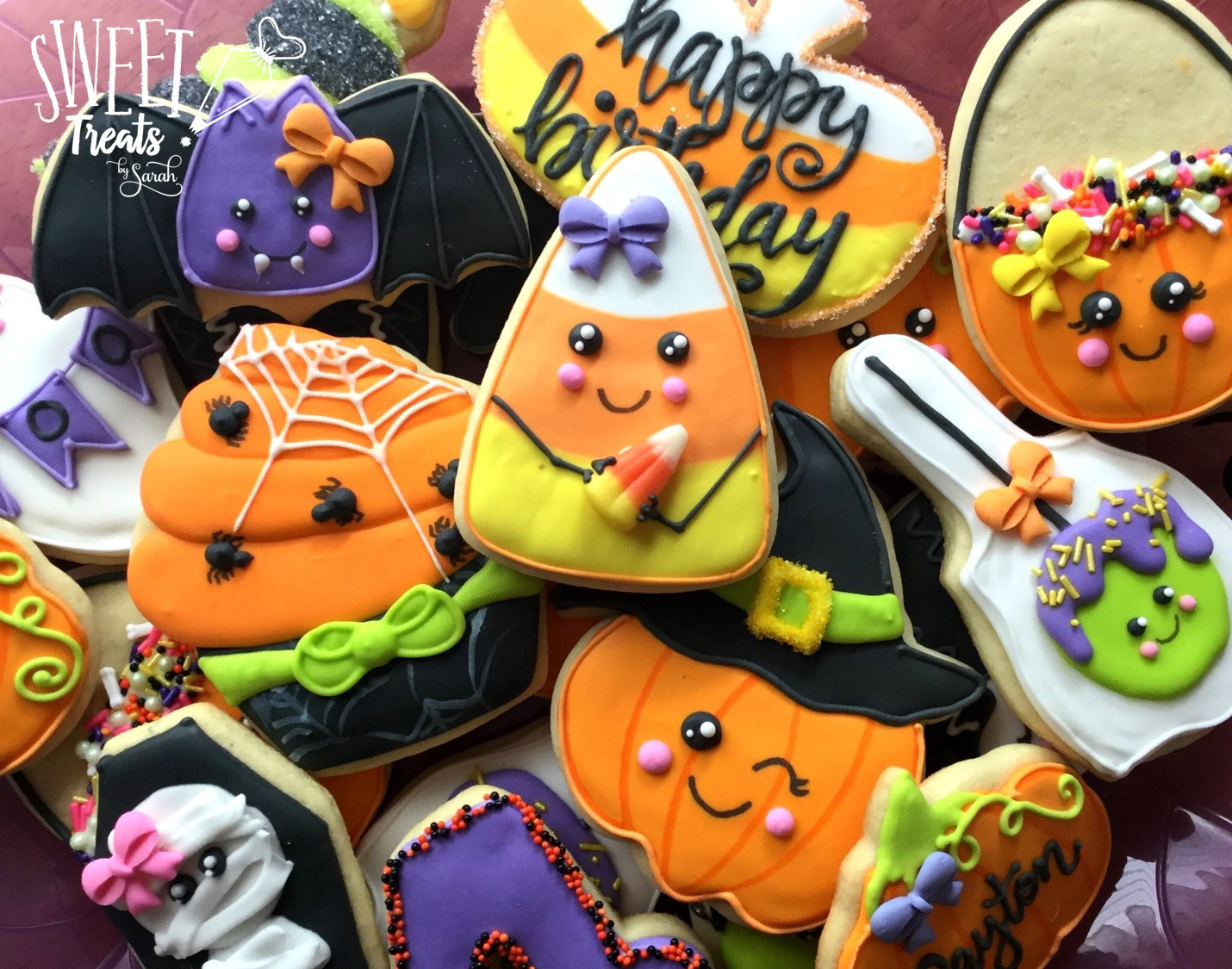 Cute Halloween Cookies
 Sweet Treats by Sarah Halloween Cookies 2017