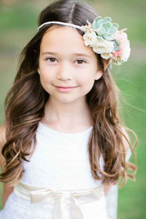 Cute Little Girl Hairstyles For Curly Hair
 38 Super Cute Little Girl Hairstyles for Wedding