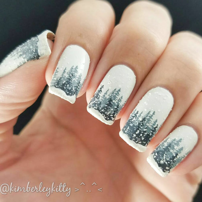 Cute Nail Colors For Winter
 21 Festive Winter Nails Ideas To Inspire