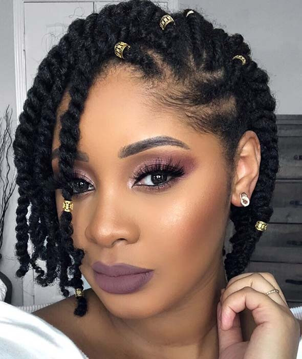 Cute Natural Hairstyles For Medium Length Hair
 25 Beautiful Natural Hairstyles You Can Wear Anywhere
