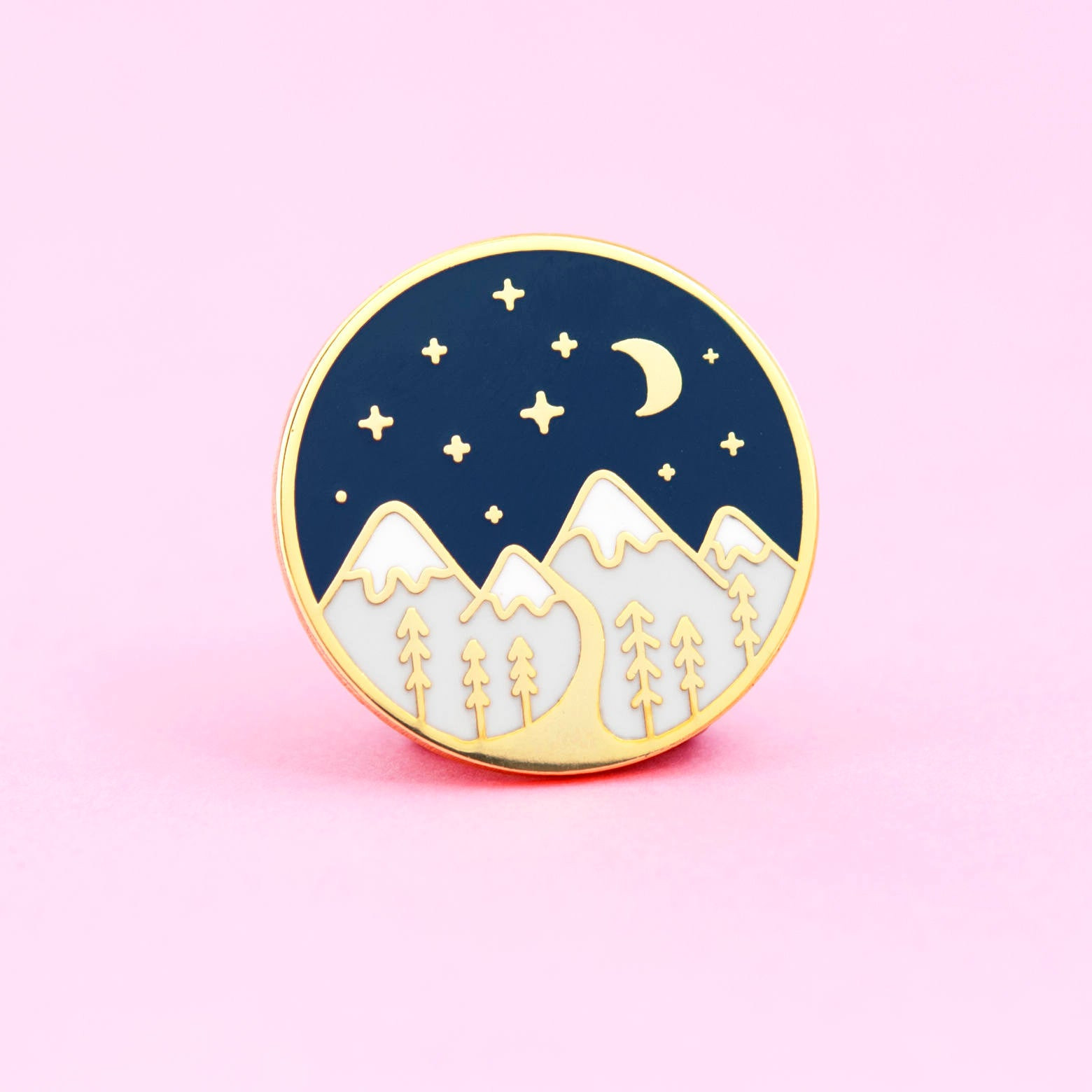 Cute Pins
 Mountain Pin Cute Enamel Pin for Jackets and Backpacks