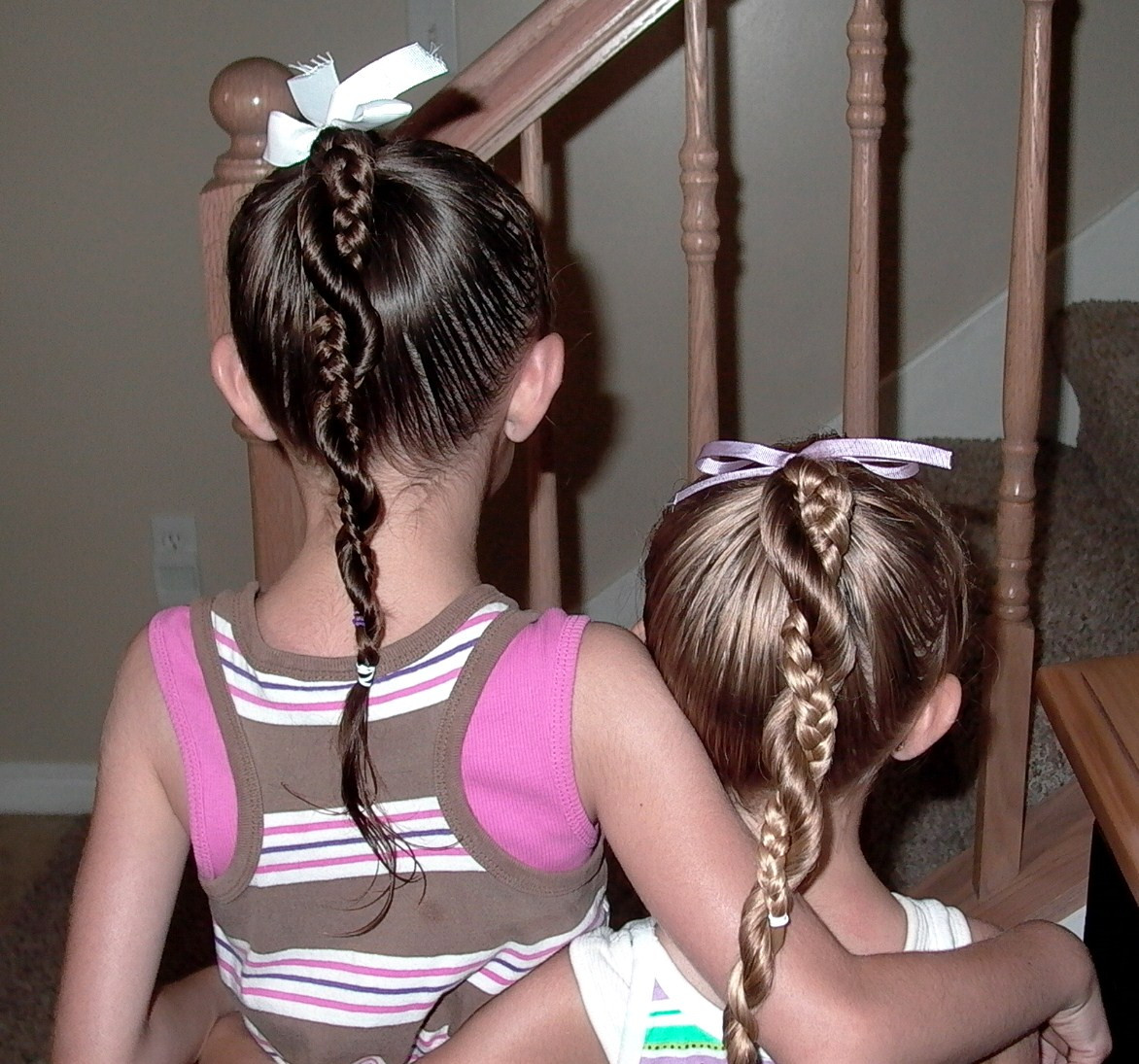 Cute Ponytail Hairstyles For Little Girls
 Little Girl’s Hairstyles French Braid Twist Around
