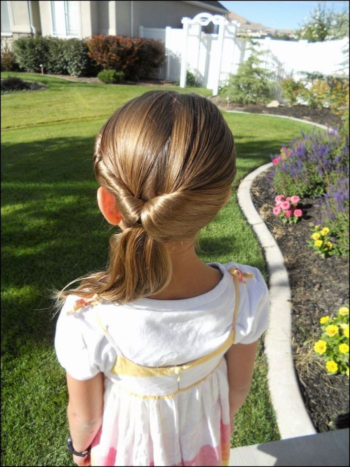 Cute Ponytail Hairstyles For Little Girls
 1001 ideas for beautiful and easy little girl hairstyles