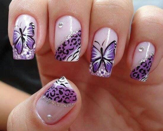 Cute Purple Nail Designs
 Cute purple nail design Nails