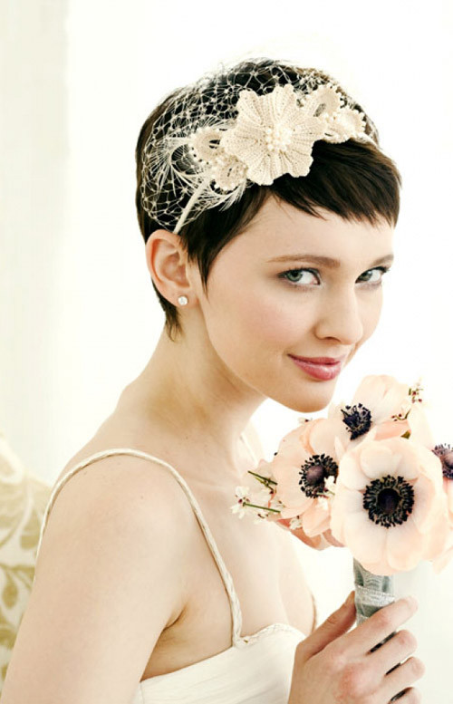 Cute Short Hairstyles For Weddings
 25 Best Wedding Hairstyles for Short Hair 2012 2013