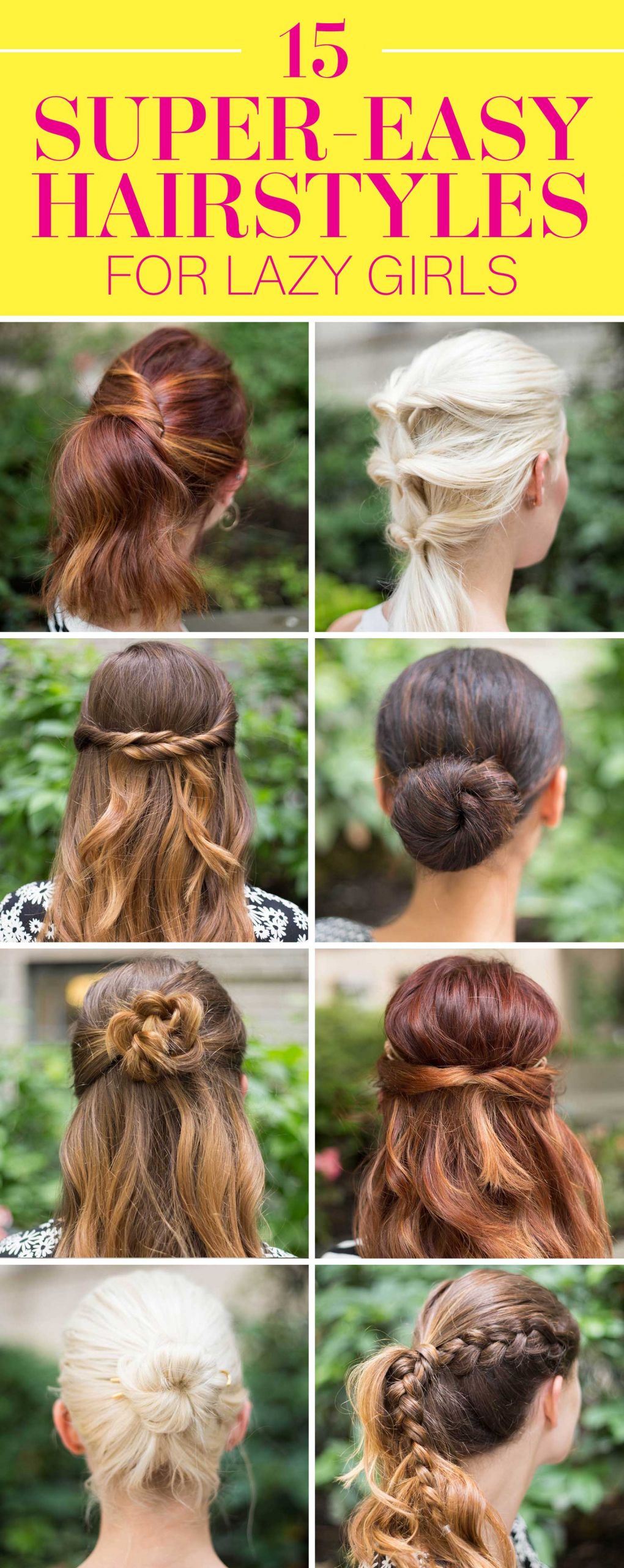 Cute Simple Hairstyles
 15 Super Easy Hairstyles for Girls in 2016 Three Step