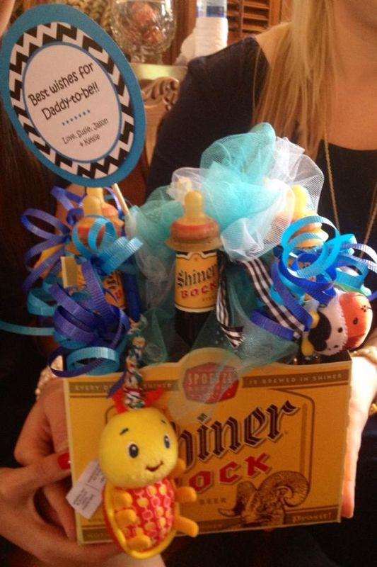 Daddy Baby Shower Gift Ideas
 Baby shower t for dad I could make better Bud Light