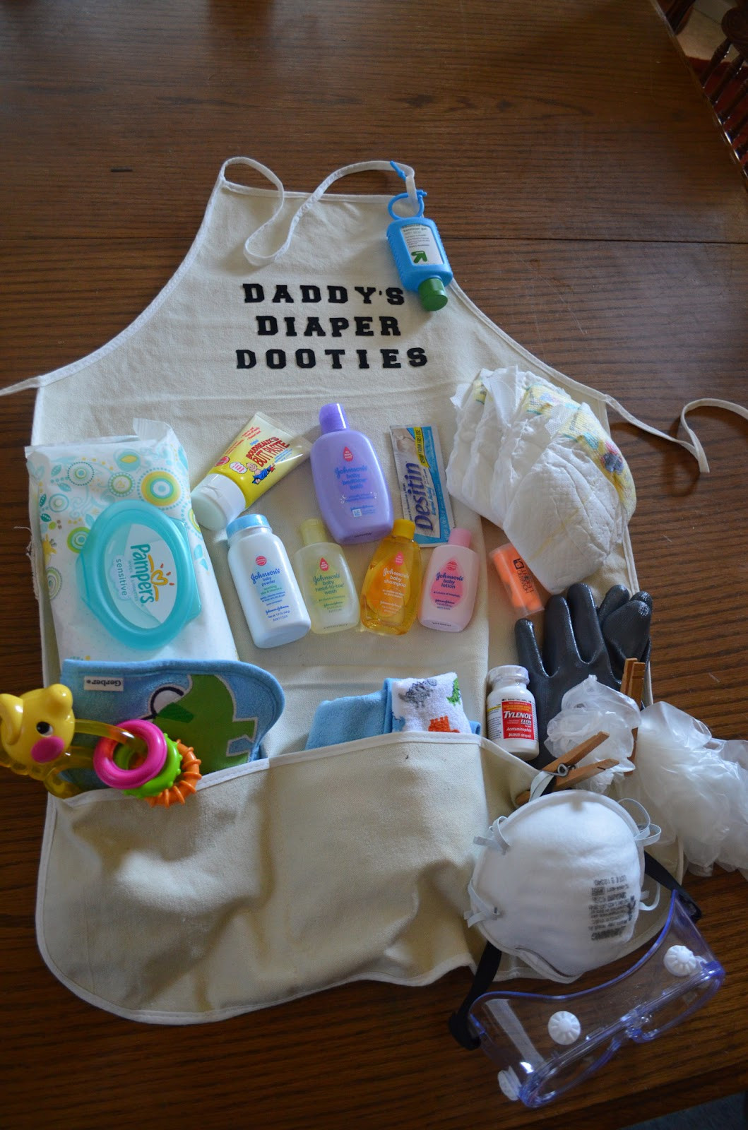Daddy Baby Shower Gift Ideas
 Crafty Mom of 3 Daddy s Diaper Dooties