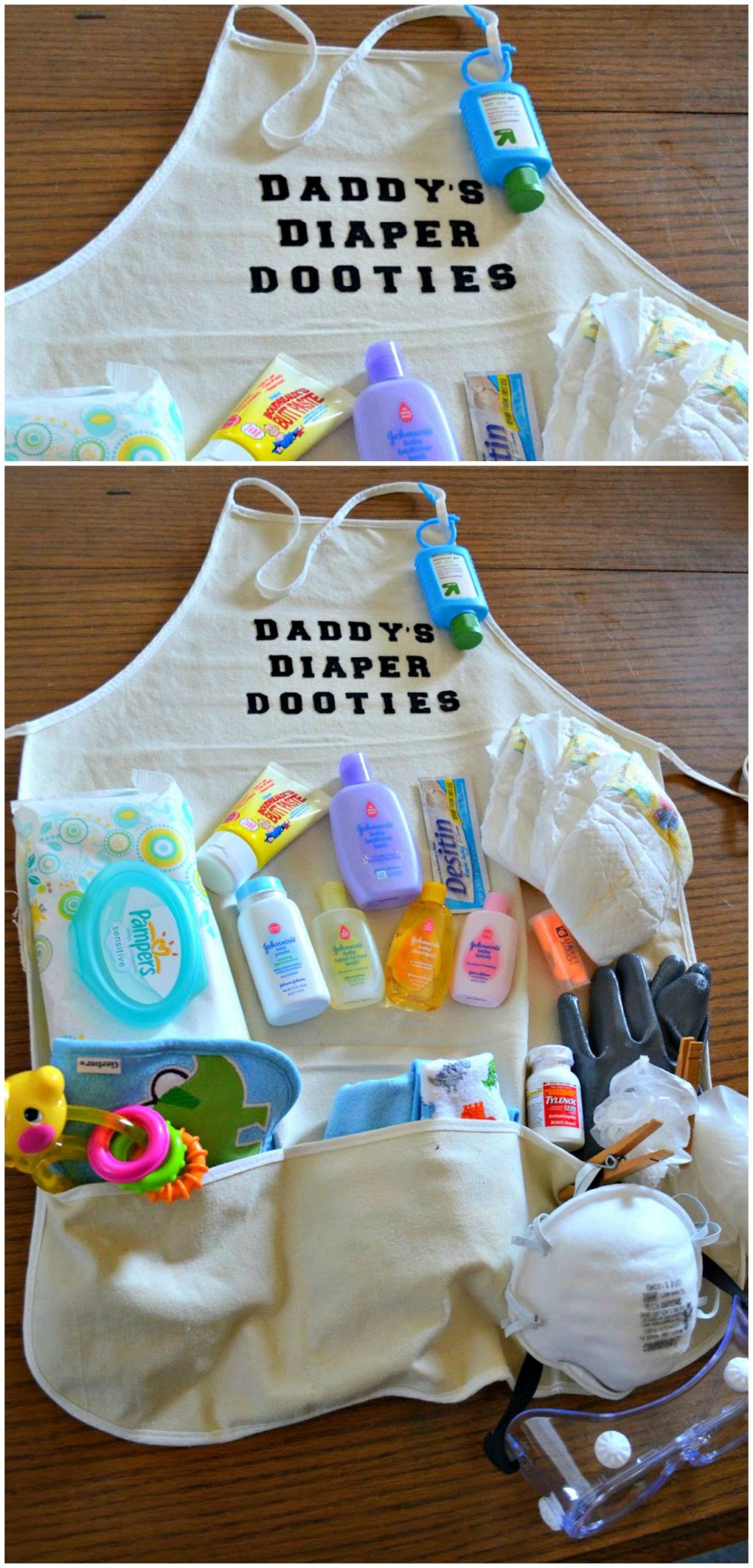Daddy Baby Shower Gift Ideas
 Daddy s Diaper Dooties Packed with diapers wipes