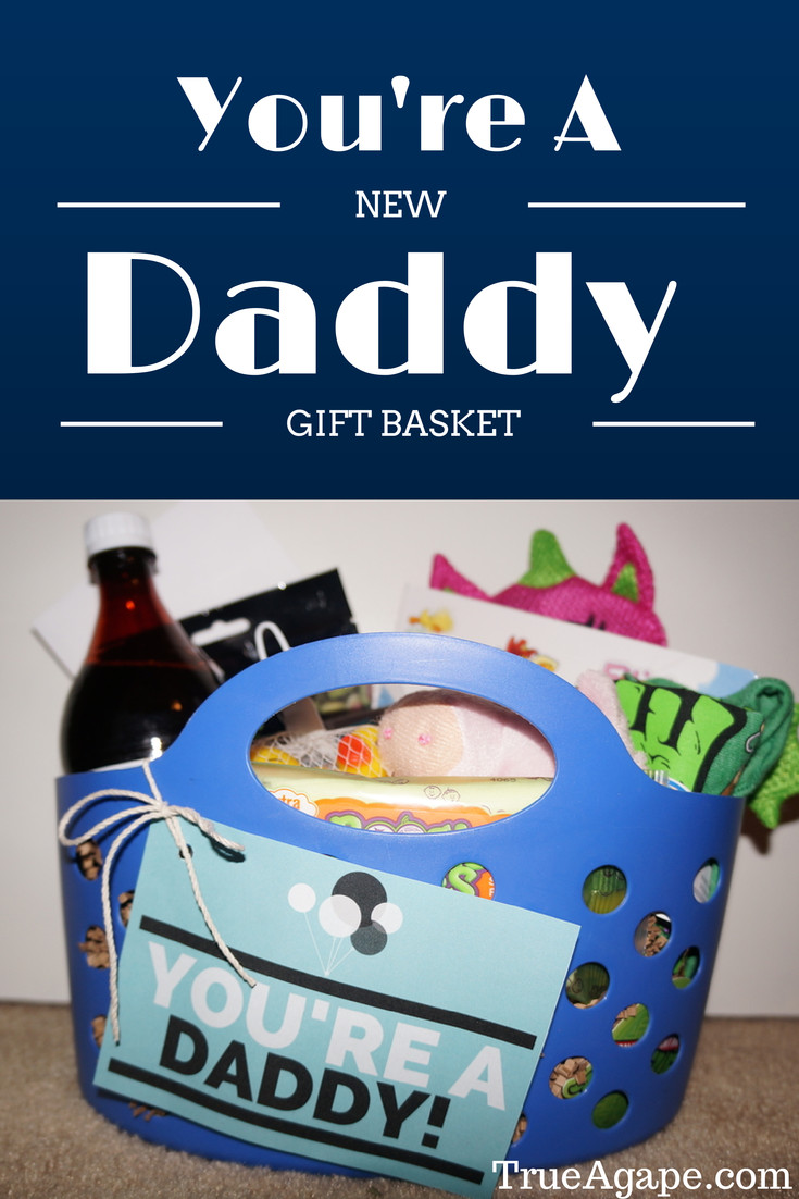 Daddy Baby Shower Gift Ideas
 You re A New Daddy Gift Basket For New Dads