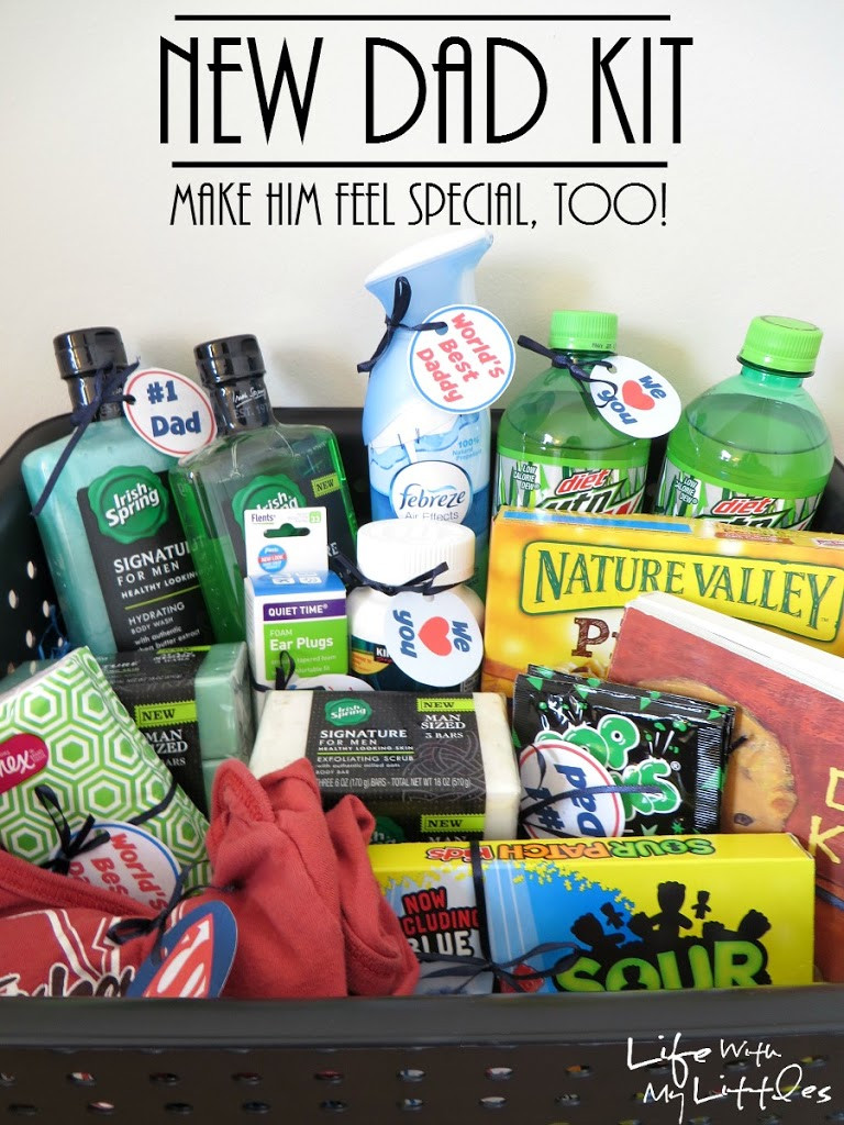 Daddy Baby Shower Gift Ideas
 New Dad Kit Life With My Littles