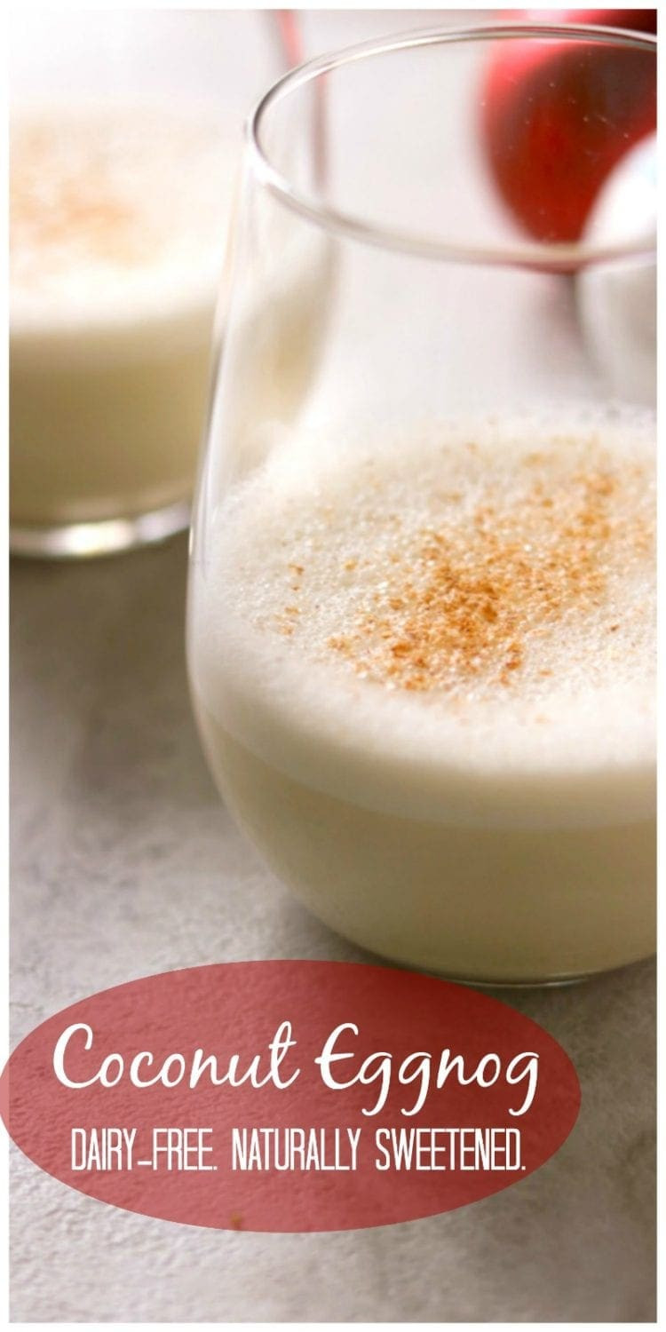 Dairy Free Eggnog
 Coconut Milk Eggnog A Dairy Free Naturally Sweetened Version