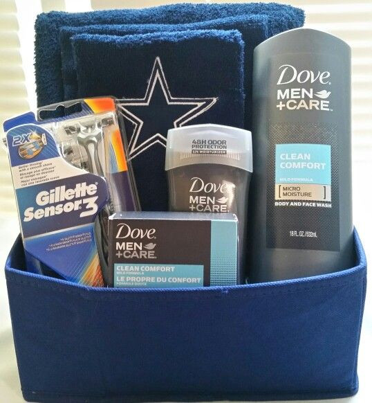 Dallas Cowboys Birthday Gift Ideas
 Dallas Cowboys towel set and Dove Men Care $45