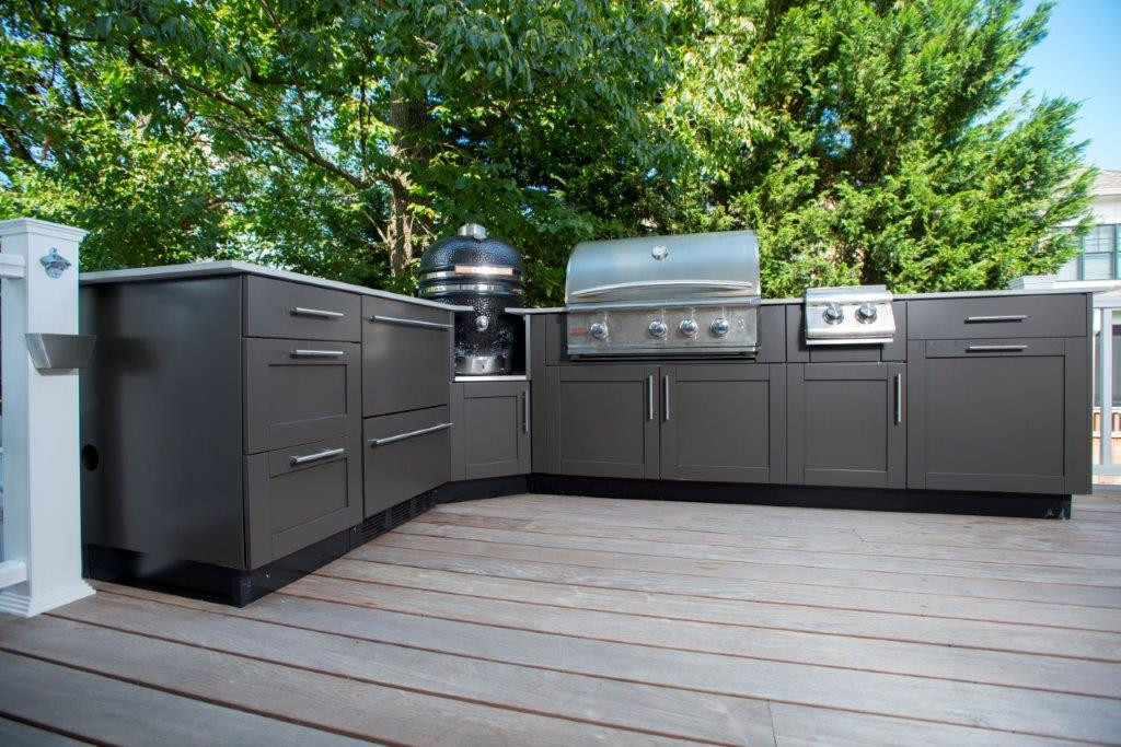 Danver Outdoor Kitchen
 Danver Stainless Steel Kitchen and Screened Porch in