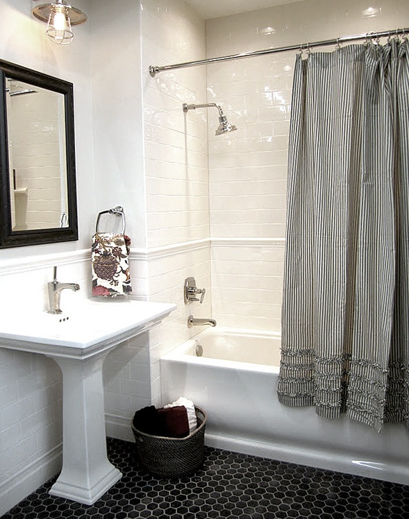 Dark Gray Bathroom Tile
 40 dark gray bathroom tile ideas and pictures