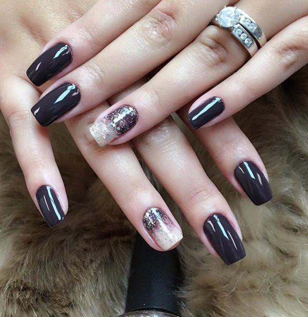 Dark Nail Colors
 Beautiful and Awesome Dark Nails Ideas for Winter Season