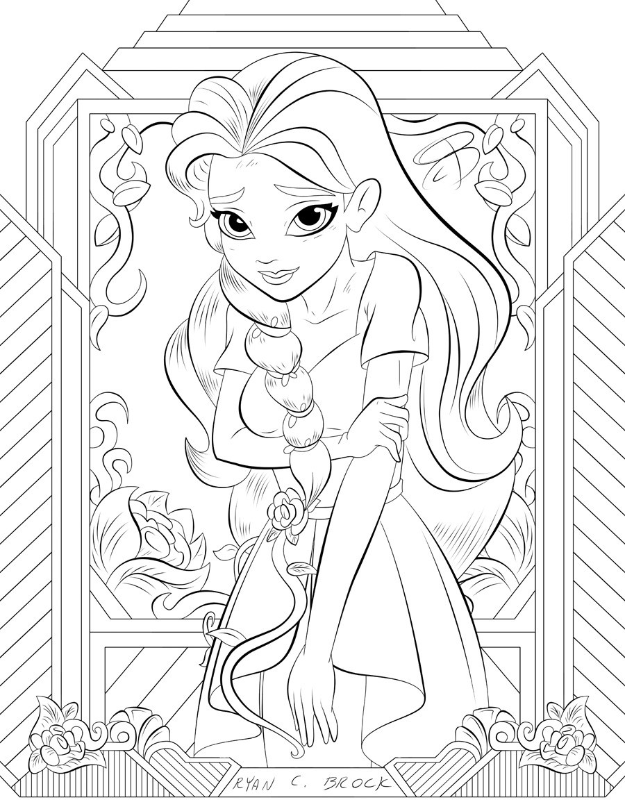 Dc Girls Coloring Pages
 DC Superhero Girls Coloring Pages Best Coloring Pages