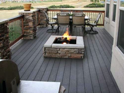 Deck Designs With Fire Pit
 Top 50 Best Deck Fire Pit Ideas Wood Safe Designs