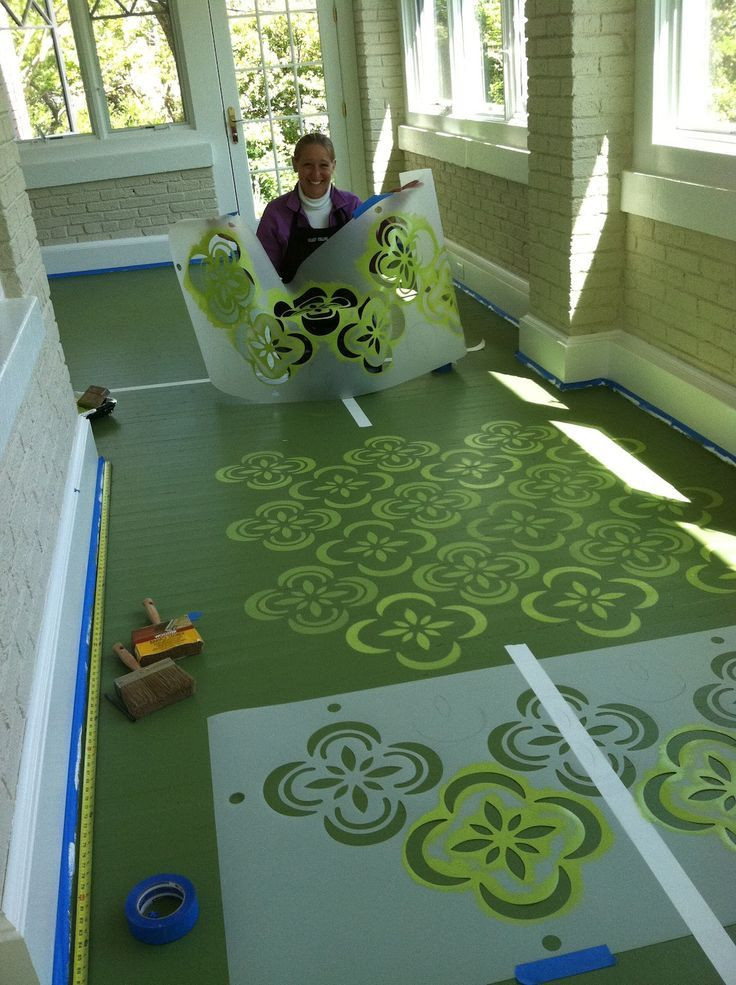Deck Floor Paint
 26 best painted porch floors images on Pinterest