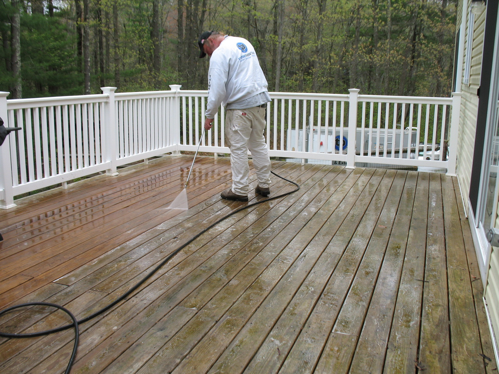 Deck Restoration Paint
 Deck Staining in Massachusetts Think Painting