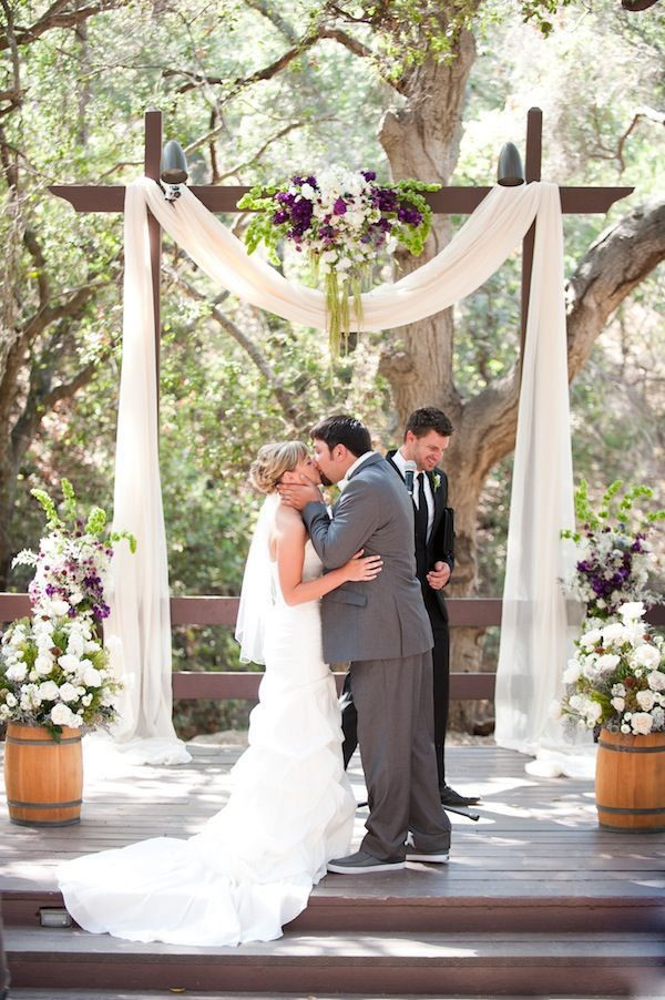Decorated Wedding Arches
 25 Chic and Easy Rustic Wedding Arch Altar Ideas for DIY