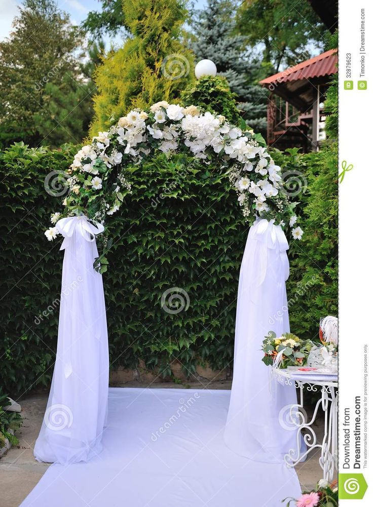 Decorated Wedding Arches
 Wedding Arch Decoration Ideas